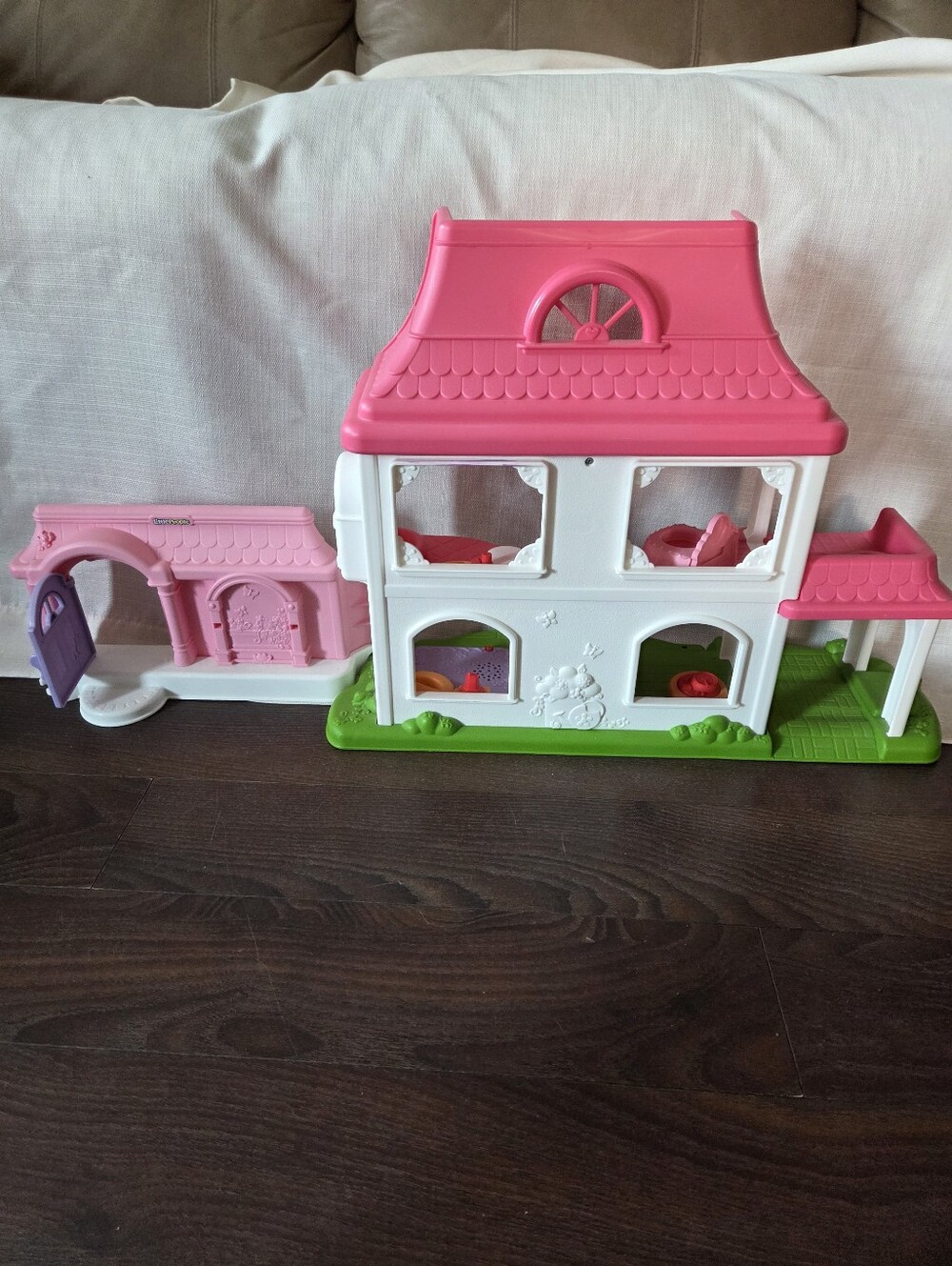 Fisher Price Little People Happy Sounds Home House Dollhouse 2013